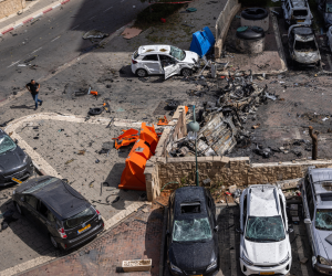 Daños en Ashkelon, Israel, el 7 de octubre. Con el ataque, Yahya Sinwar pretendía incitar una feroz respuesta israelí.