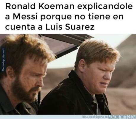 Salida de Lionel Messi del Barcelona dispara ola de memes