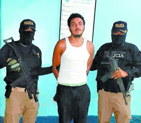 Cae presunto líder de Los Chirizos en Comayagua