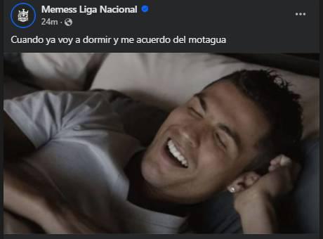 Para reír: Memes hacen pedazos a Motagua tras ser eliminado por Alajuelense en Copa Centroamericana
