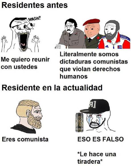Memes por tiradera de Cosculluela y Residente Calle 13