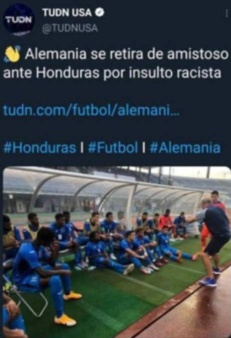 Así reacciona el mundo por los insultos racistas en el partido Honduras-Alemania