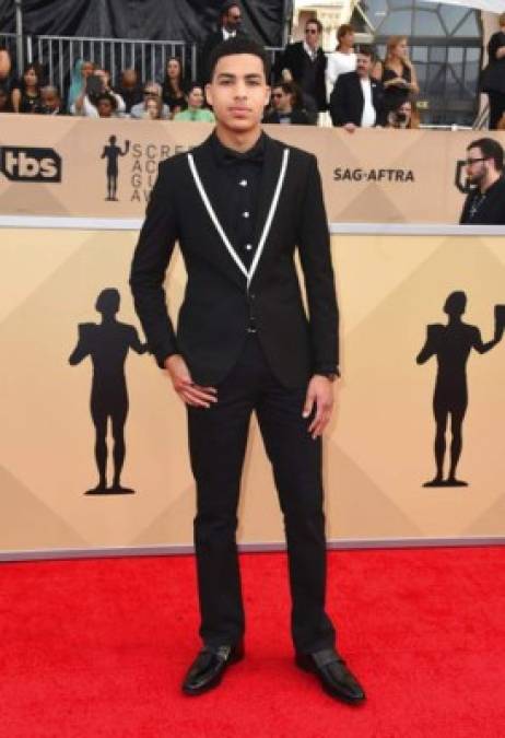 Colorida alfombra roja de los ﻿SAG Awards 2018