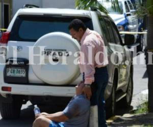 La abogada Mirian Del Cid fue asesinada este sábado en el barrio La Granja de Comayagüela, en la capital de Honduras. FOTOS: AFP.