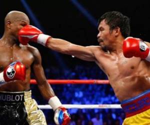 Floyd Mayweather y Manny Pacquiao.