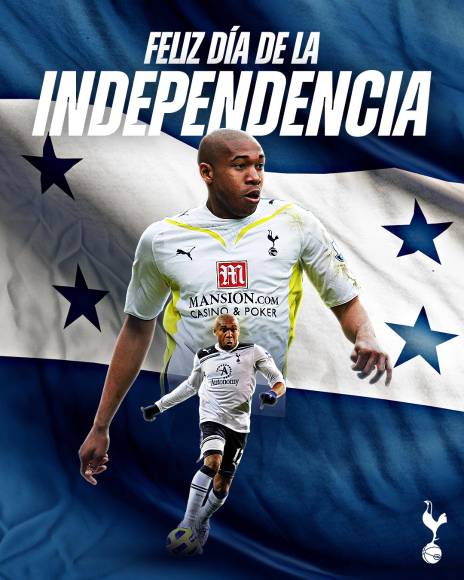 Equipos de Francia, Inglaterra, Italia y franquicias de la NFL felicitan a Honduras por su Independencia