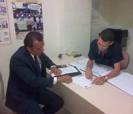 Abogado del 'Negro' Lobo llega al Conadeh