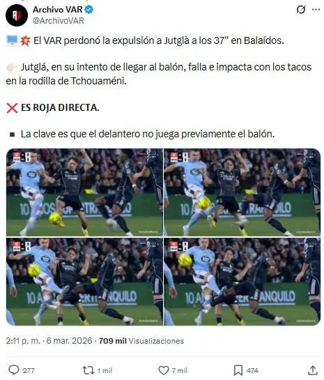 ¿Robo al Celta de Vigo? La jugada polémica con la que ganó el Real Madrid en LaLiga