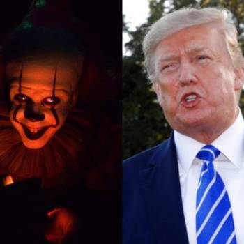 Comparan a Donald Trump con 'It', la macabra creación de Stephen King