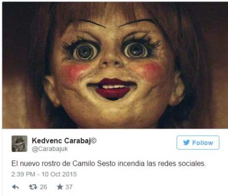Los memes y las burlas más sonadas por el rostro de Camilo Sesto
