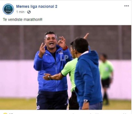 Con memes destrozan al Marathón por su derrota ante Olimpia