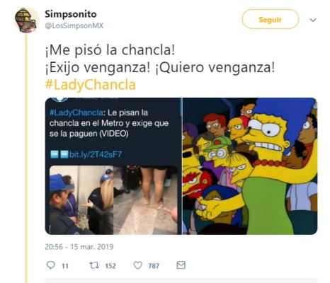Con memes se burlan de 'lady chanclas' por pedir que le paguen sus sandalias tras ser pisoteada