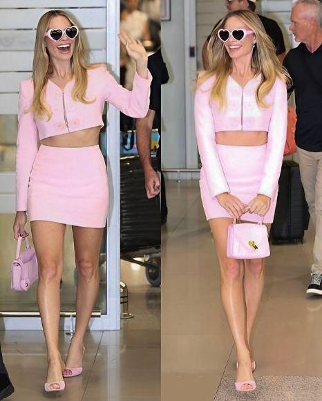 Los looks inspirados en Barbie que ha usado Margot Robbie