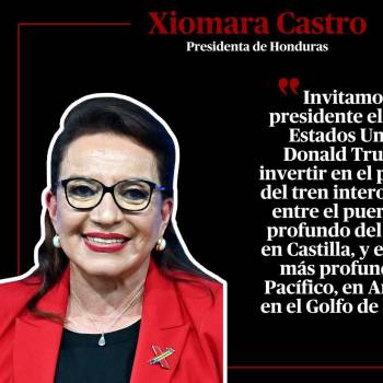 Las frases de Xiomara Castro al referirse a base militar de EUA