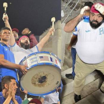¿A qué fue al sector de sol? Así lució Luis Redondo en el partido Honduras vs Antigua