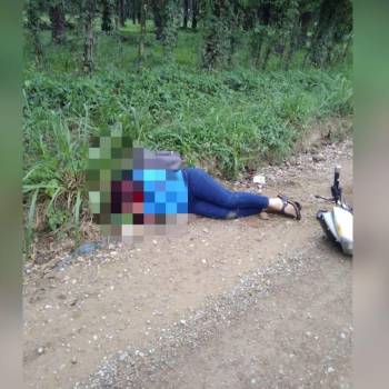 Según informes preliminares, el hombre tomo la decisión de quitarse la vida luego de asesinar a su esposa de varios impactos de bala