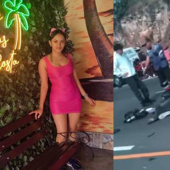 El suceso tuvo lugar en el km 23 de la carretera, donde Isis, originaria de Lepaterique, se accidentó mientras se dirigía hacia la zona norte del país