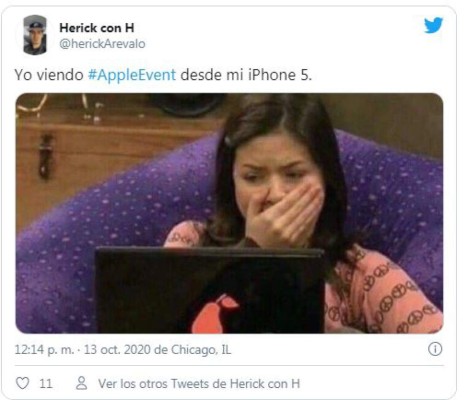 ¡Es igual al 5! Los mejores memes que dejó la presentación del iPhone 12