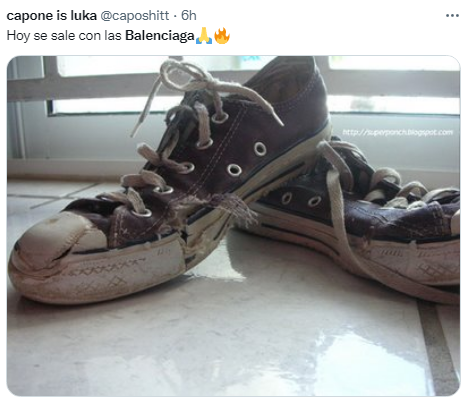 Los divertidos memes que dejó la nueva colección de tenis de Balenciaga