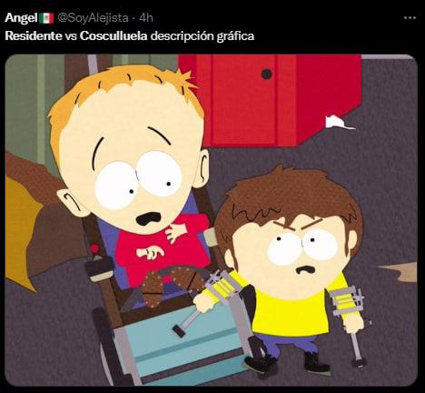 Memes por tiradera de Cosculluela y Residente Calle 13