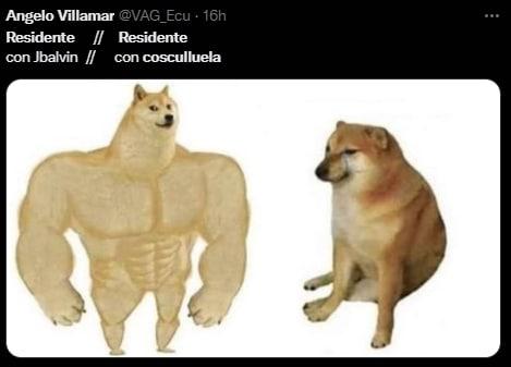 Memes por tiradera de Cosculluela y Residente Calle 13