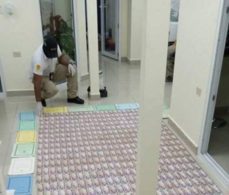 Operación Avalancha: Incautan tres millones de lempiras en negocio de pinturas de San Pedro Sula