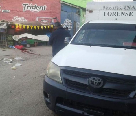 Pistolero mata a vendedor de verduras