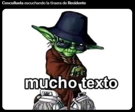 Memes por tiradera de Cosculluela y Residente Calle 13