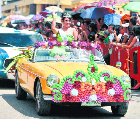 Derroche de belleza y colorido en Siguatepeque