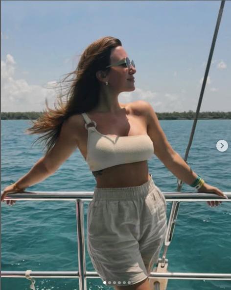 Jugador del Olimpia es sorprendido por su bella esposa