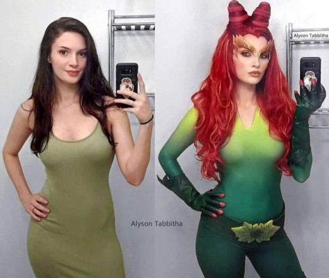 Alyson Tabbita, la guapa joven que se transforma en cualquier personaje
