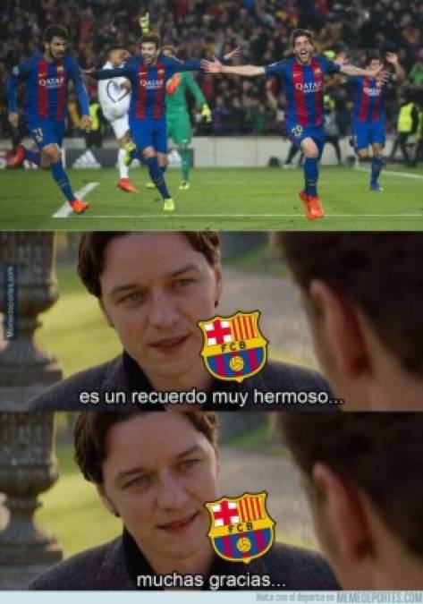 Los memes que dejó el partido entre Barcelona y PSG