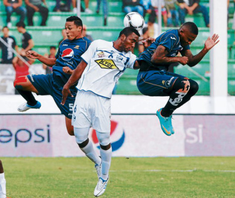 Victoria le sacó un empate de oro a Motagua