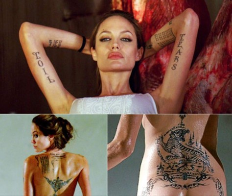 'Mis hijos ya me reclaman hacerse tatuajes', revela Angelina Jolie