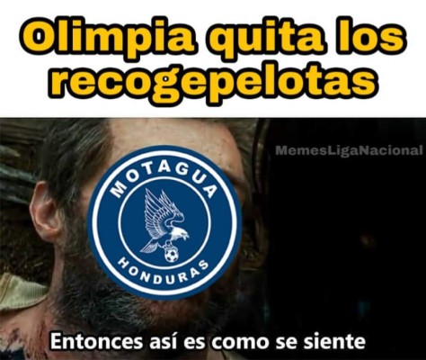 ¡No perdonan! Con memes destrozan al Motagua tras caer eliminado ante Olimpia