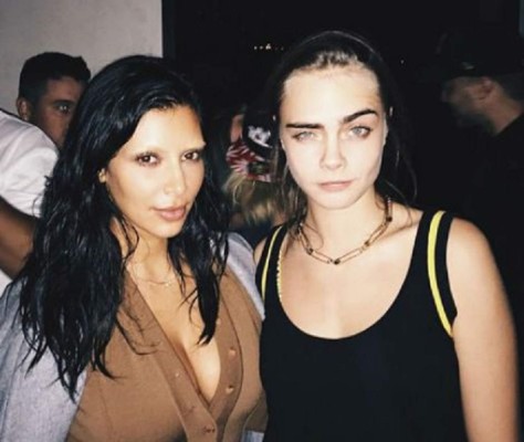 ¿Kim Kardashian se depiló las cejas?
