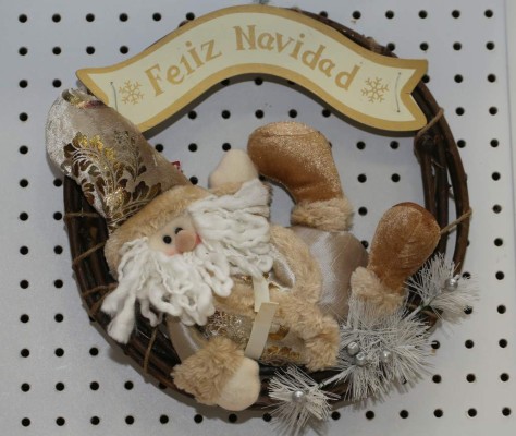 Decoración vintage navideña