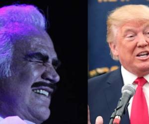 'El día que me lo encuentre', aseguró Fernández, enfundado en un traje de charro negro, 'le voy a escupir la cara, le voy a mentar la madre' le dijo Fernández a Trump.