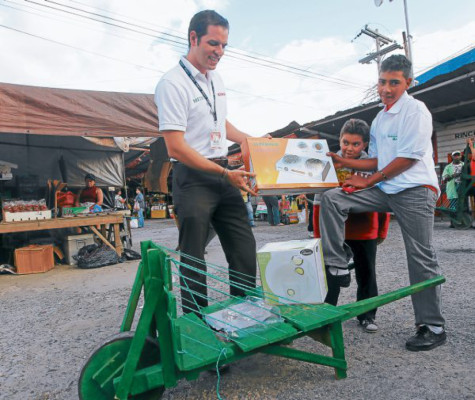 Solidaridad infantil al descubierto