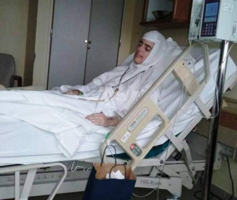 La imagen de la 'monjita de la sonrisa” fue tomada antes de su muerte