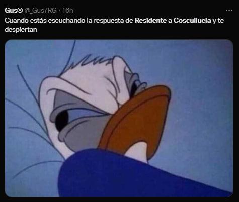 Memes por tiradera de Cosculluela y Residente Calle 13
