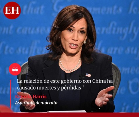 Las frases más duras que dejó el debate entre Harris y Pence