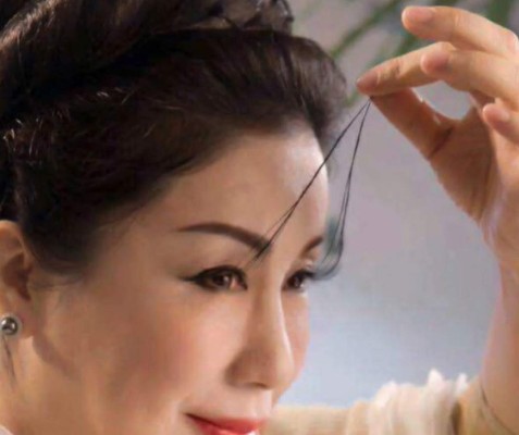 You Jianxia, la mujer con las pestañas más largas del mundo (FOTOS)
