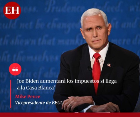 Las frases más duras que dejó el debate entre Harris y Pence