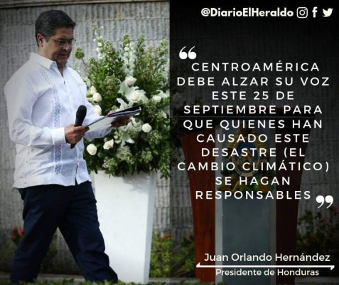 Las frases de JOH durante el grito de independencia