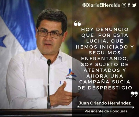 FOTOS: Las 10 frases más sonadas de JOH tras señalamientos de soborno del narcotráfico