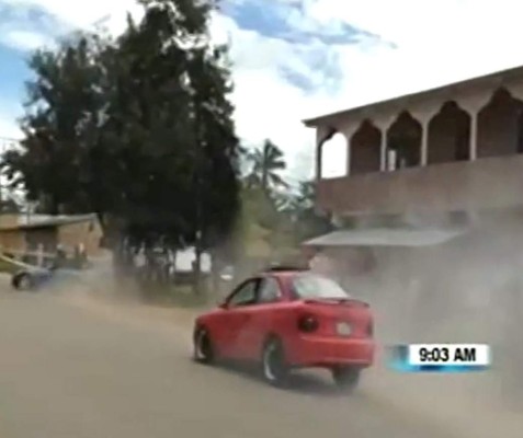 VIDEO: Pique en Danlí casi termina en tragedia