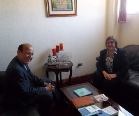 Lisa Kubiske visitó a ombudsman de Honduras