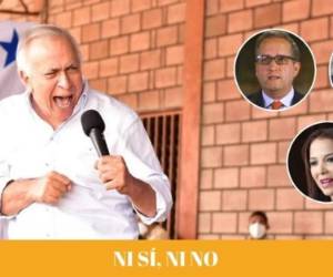 Ricardo Álvarez, Jesús Mejía y Olga Alvarado son algunas de las figuras que han ostentado importantes cargos públicos y conforman la planilla de Mauricio Oliva para las elecciones primarias de 2021. Foto: Cortesía Juntos Podemos.