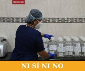 Ómicron se caracteriza por presentar fatigas extremas, fiebre, aceleración cardiaca elevada, dolor de cabeza y dolor muscular extremos, pero no se pierde ni el gusto ni el olfato como en el virus original. Foto: Agencia AFP.